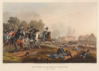 Der Tod des Herzogs von Braunschweig, 15. Juni 1815