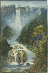 Die großen Wasserfälle von Terni