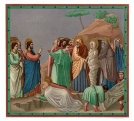 Szenen aus dem Leben Christi: Auferweckung des Lazarus, 1304-1305