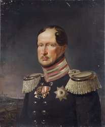 Friedrich Wilhelm III. von Preußen - Porträt von Friedrich Wilhelm III. von Preußen (1797-1840), von Kruger, Franz. Nationalmuseum Stockholm