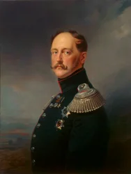 Porträt von Kaiser Nikolaus I., 1796-1855, 1852