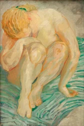 Aktstudie (Weiblicher Akt)