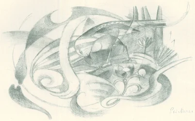Franz Marc - Skizzenbuch aus dem Felde - Blatt 29