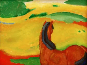 Pferd in der Landschaft