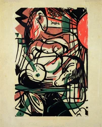 Die Geburt des Pferdes, 1913