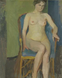 Sitzender Akt