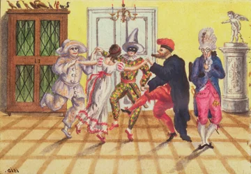 Pantomime aus dem Tagebuch von Carl Baumann, geschrieben 1813-25, 1813