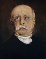 Otto von Bismarck, preußischer Staatsmann und Kanzler von Deutschland