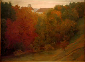 Blick auf Schloss Seefeld