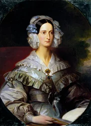 Porträt von Prinzessin Marie von Orléans, von Franz Xavier Winterhalter