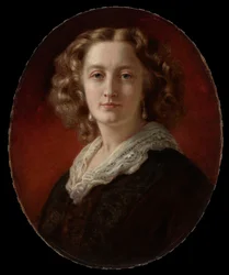Porträt von Zofia Odescalchi, geborene Branicka (1821-1886)