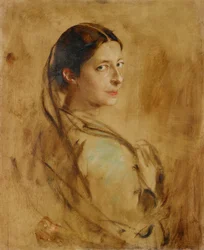 Leopoldine (?) Freifrau