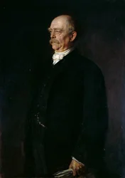 Porträt von Otto von Bismarck 1815-1898, 1884