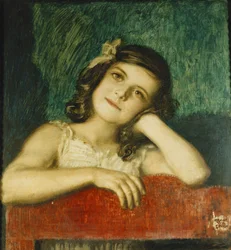 Porträt von Mary, der Tochter des Künstlers