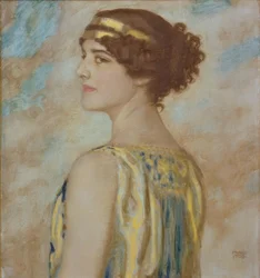 Tochter Mary als Griechin