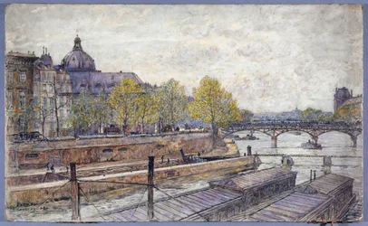 Der Quai Conti und die Pont des Arts