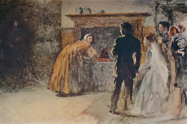 Szene aus Jane Eyre, ca. 1870, ca. 1950