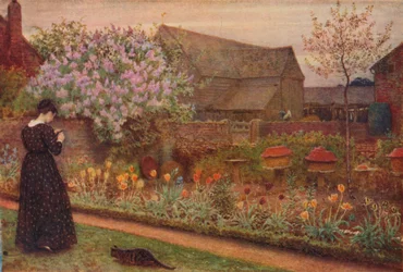 Der alte Bauerngarten, 1871