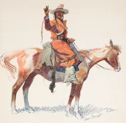Ein Apache-Scout