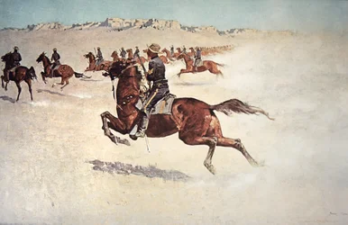 Buffalo Soldiers in Verfolgung