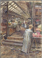 Der Markt der Enfants-Rouges, Rue de Bretagne