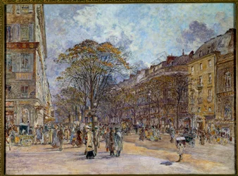 Boulevard des Italiens in Paris