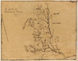Ein Teil von Penobscot County, Maine