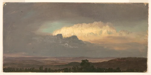 Wolken über Hügeln, Jamaika