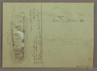 Kahler Hügel, Akropolis von Korinth, Griechenland