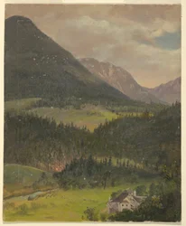 Bayerische Alpenlandschaft