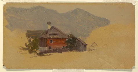 Berchtesgaden, Bauernhaus, 1868