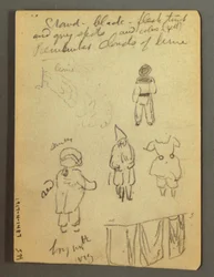 Karren, Figurenstudien, möglicherweise 1868