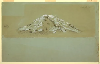 Zeichnung, Chimborazo, ca. 1857
