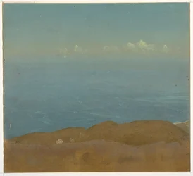 Zeichnung, Wolkenstudie, 1860–70