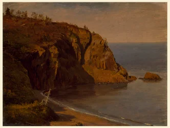Küste der Grand Manan Insel, Kanada, August oder September 1851