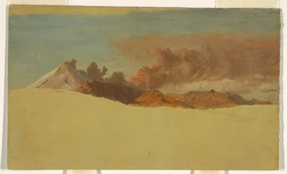 Cotopaxi gesehen von Ambato, Ecuador, 1853