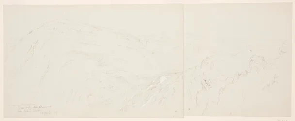 Ferne Ansicht von Damaskus, Syrien, 7. Mai 1868