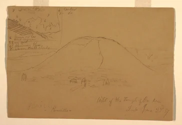 Hügel des Sonnentempels, Quito, Ecuador, 23. Juni 1857