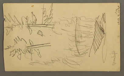 Hügelkette, möglicherweise 1877