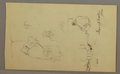 Juden an der Klagemauer, Jerusalem, April 1868