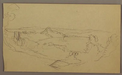 Zeichnung, Landschaft, Mai–August 1865