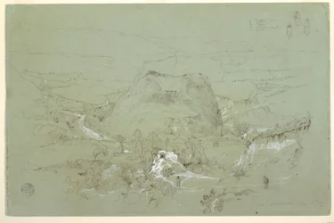 Landschaft nahe Guaranda, Ecuador, 5. Juni 1857