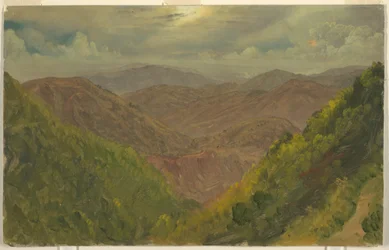 Landschaft in Jamaika, Westindische Inseln, Mai–August 1865