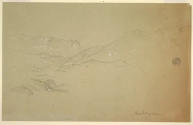 Landschaft nahe Berchtesgaden, Juni–Juli 1868