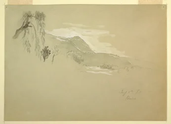 Landschaft nahe Huino, Mexiko, 8. Januar 1885