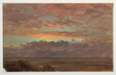 Blick über das Hudson Valley, New York, ca. 1867