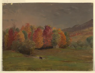 Zeichnung, Küste von Maine oder Kanada, ca. 1845