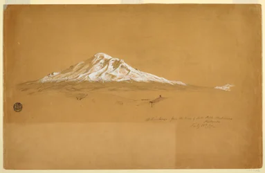 Berg Chimborazo vom Haus des Señor Pablo Bustamante, Riobamba, Ecuador
