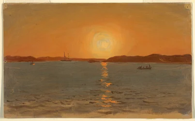 Zeichnung, Neufundland, Cat Head, Juni 1859