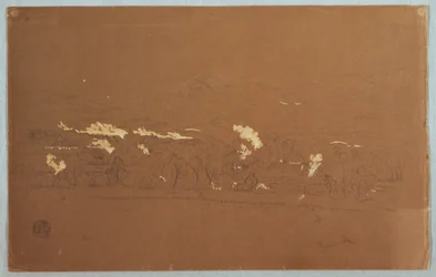 Teilansicht von Guaranda, Ecuador, 3. Juni 1857